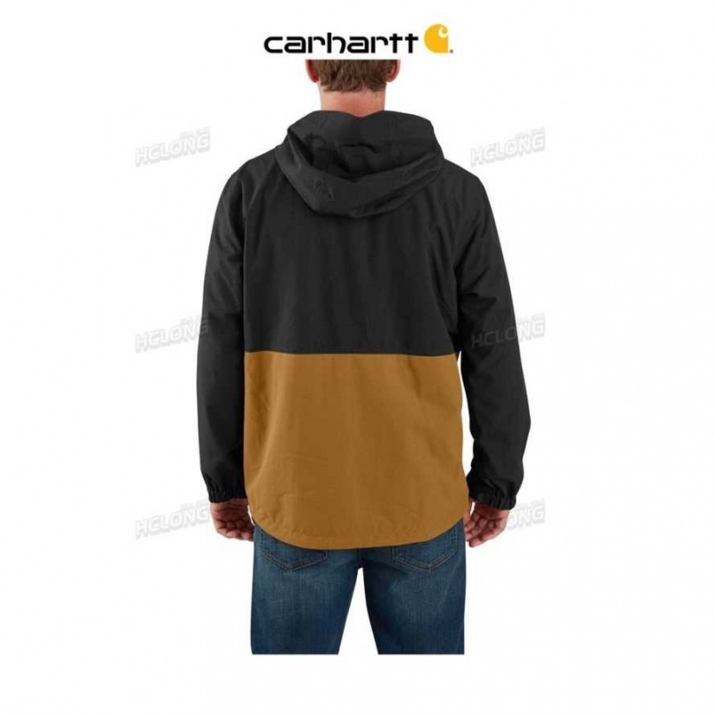 Carhartt Storm Defender Loose Fit Midweight Utility Jacket Black / Brown | TH0000163