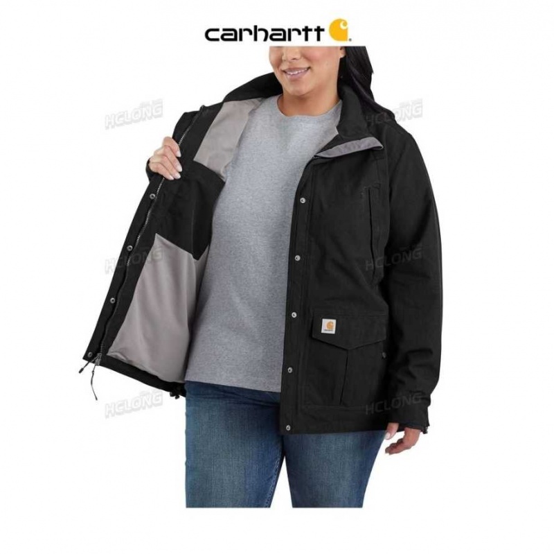 Carhartt Storm Defender Relaxed Fit Lightweight Jacket - 1 Warm Rating Black | TH0000134