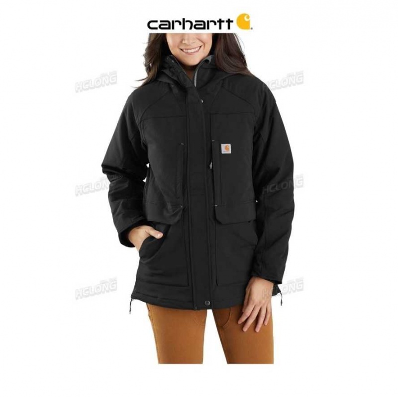 Carhartt Super Dux Relaxed Fit Insulated Traditional Coat - 4 Extreme Warmth Rating Black | TH0000979