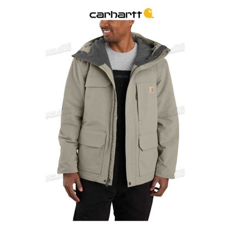 Carhartt Super Dux Relaxed Fit Insulated Traditional Coat Greige | TH0000982