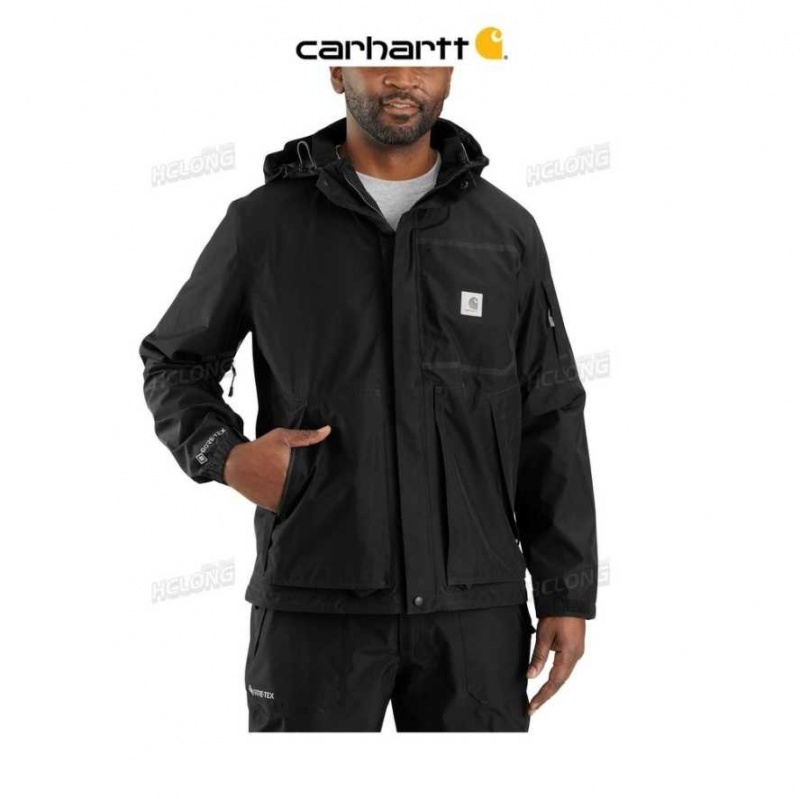 Carhartt Super Dux Relaxed Fit Lightweight GORE-TEX Jacket Black | TH0000191