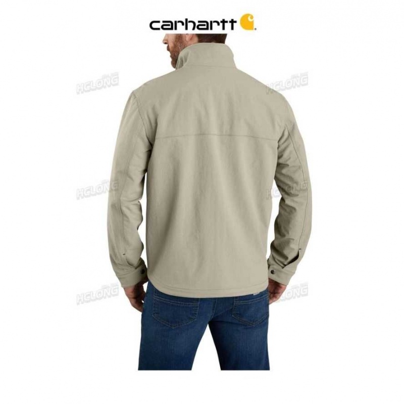 Carhartt Super Dux Relaxed Fit Lightweight Soft Shell Jacket Greige | TH0000223