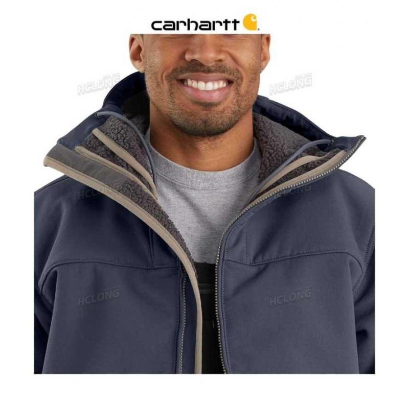 Carhartt Super Dux Relaxed Fit Sherpa-Lined Active Jac Bluestone | TH0000203