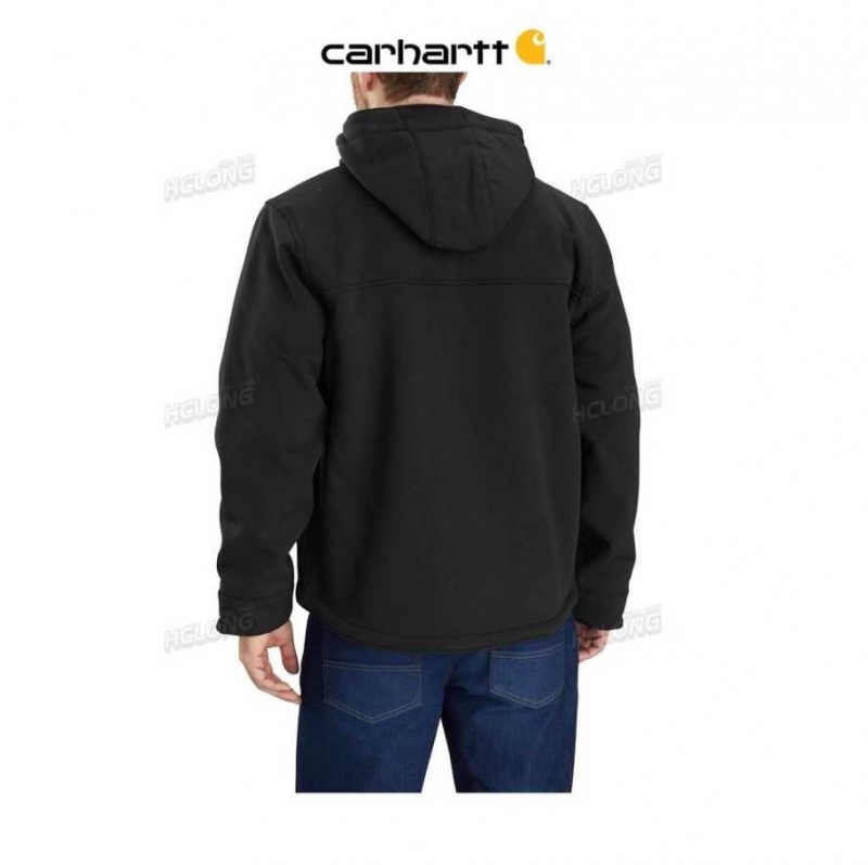 Carhartt Super Dux Relaxed Fit Sherpa-Lined Active Jac Black | TH0000205