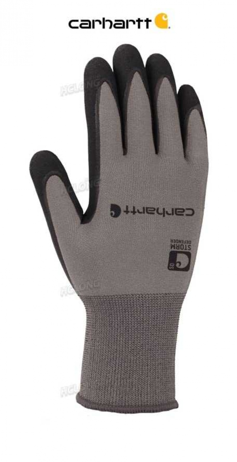 Carhartt Thermal Wb Nitrile Grip Glove SHADOW HEATHER | TH0001113