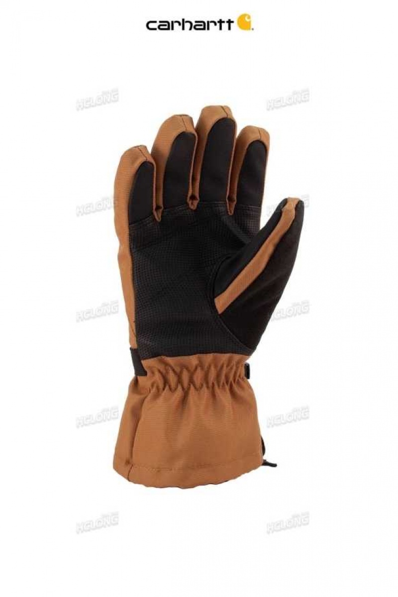 Carhartt Waterproof Insulated Glove BROWN BLACK | TH0001165