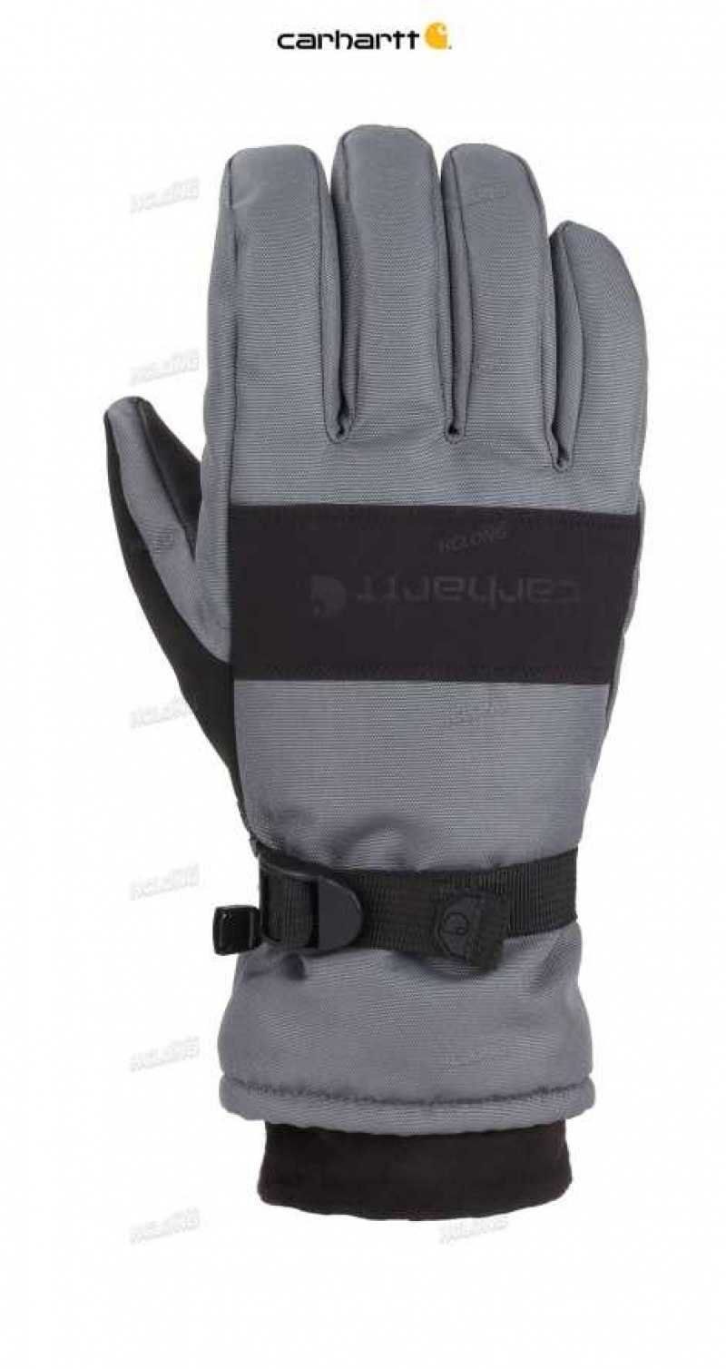 Carhartt Waterproof Insulated Glove DARK GREY BLACK | TH0001094