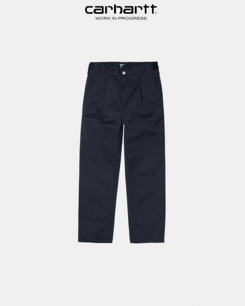 Carhartt Wip Abbott Pant Dark Navy | TH0001356