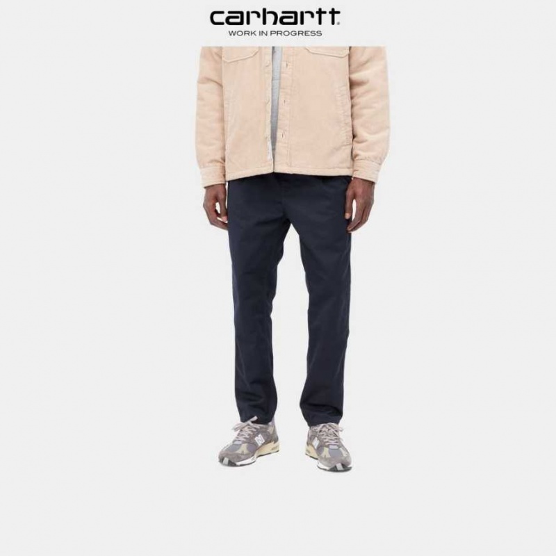 Carhartt Wip Abbott Pant Dark Navy | TH0001356