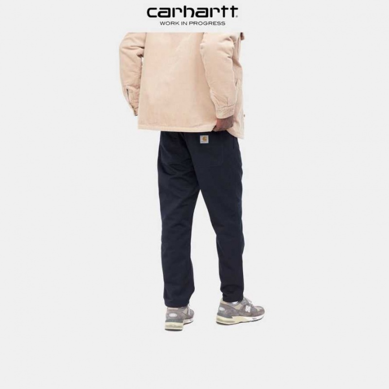 Carhartt Wip Abbott Pant Dark Navy | TH0001356