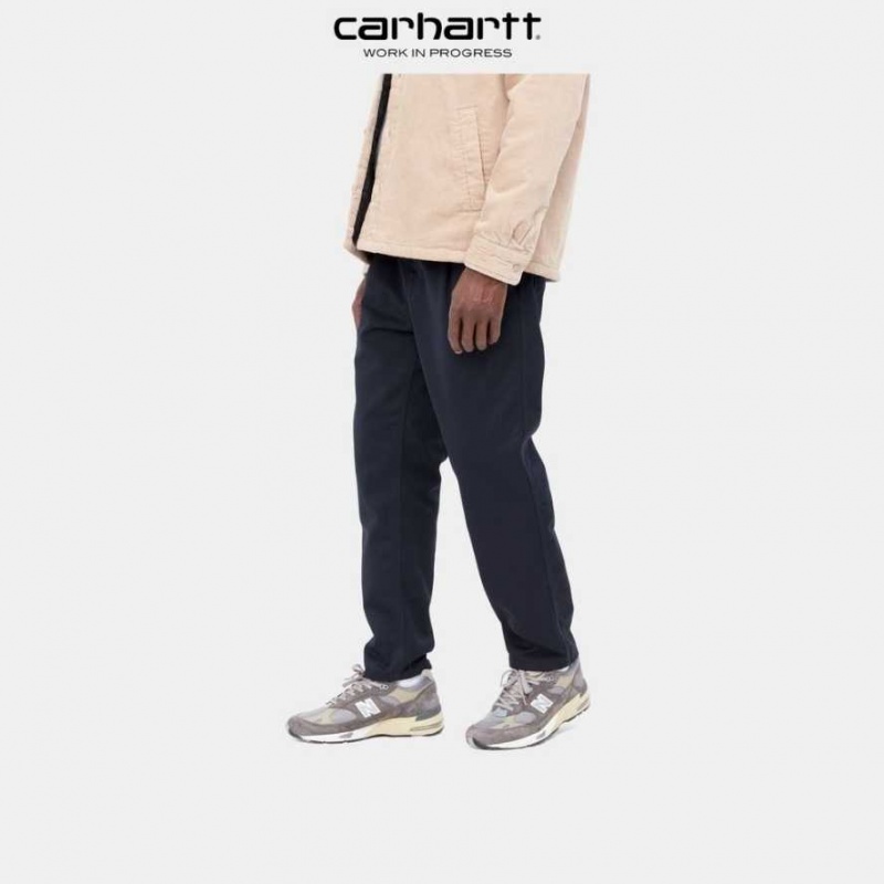 Carhartt Wip Abbott Pant Dark Navy | TH0001356