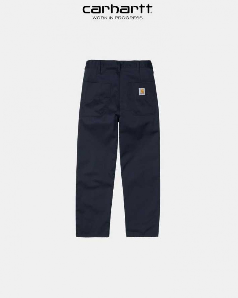 Carhartt Wip Abbott Pant Dark Navy | TH0001356