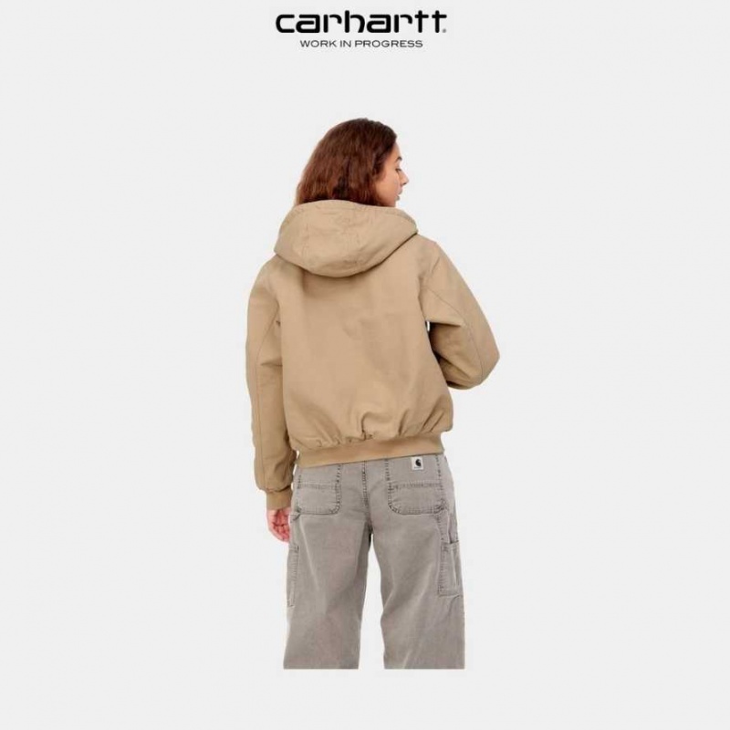 Carhartt Wip Active Jacket Dusty Hamilton Brown | TH0000023