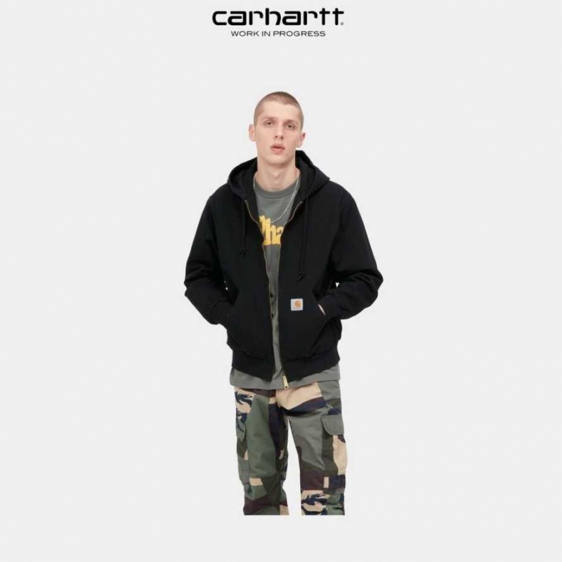 Carhartt Wip Active Jacket (Spring) Black | TH0000018