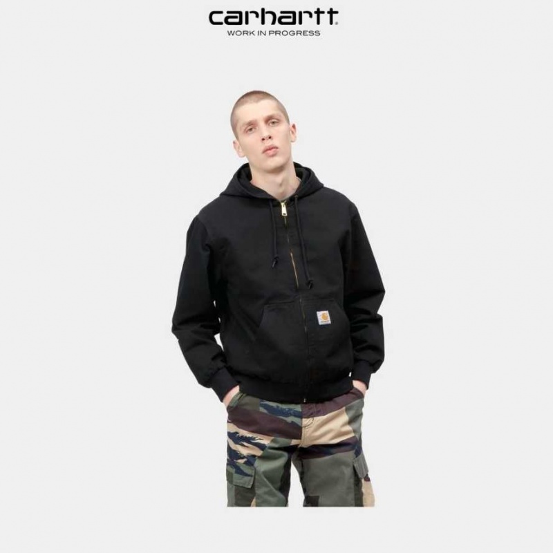 Carhartt Wip Active Jacket (Spring) Black | TH0000018