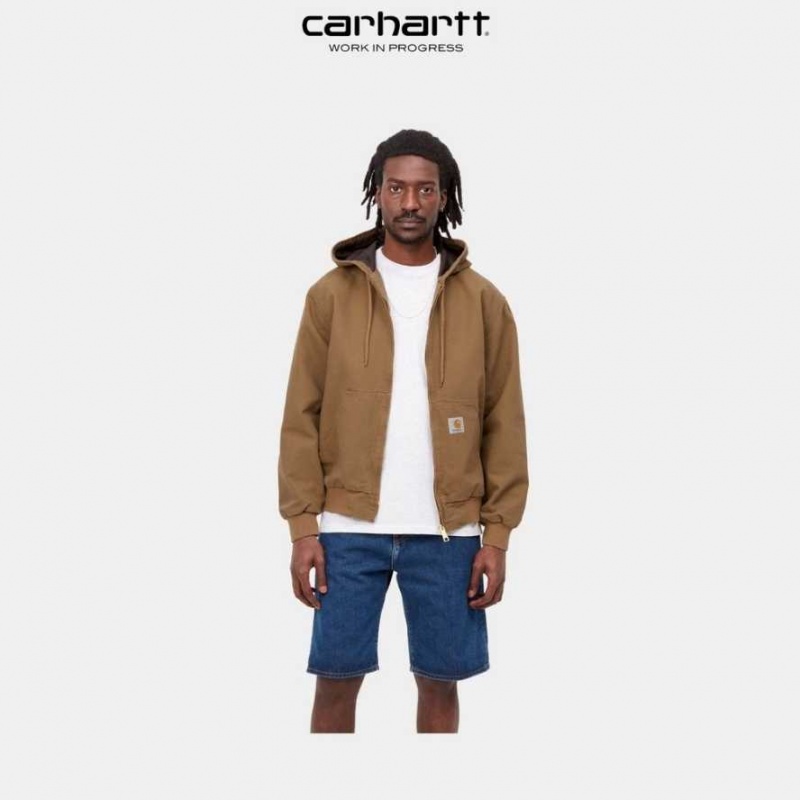 Carhartt Wip Active Jacket (Spring) Hamilton Brown | TH0000017