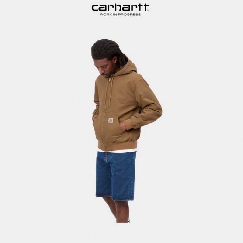 Carhartt Wip Active Jacket (Spring) Hamilton Brown | TH0000017