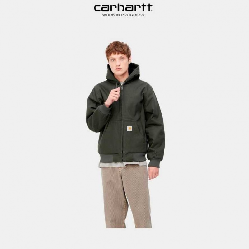 Carhartt Wip Active Jacket (Winter) Boxwood | TH0000019