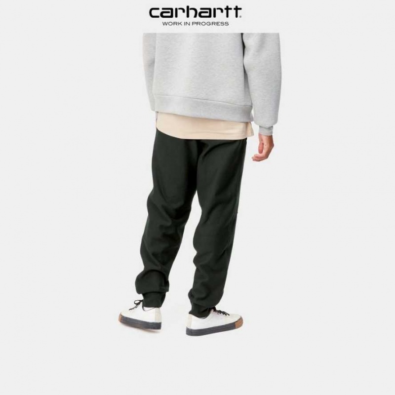 Carhartt Wip American Script Jogging Pant Dark Cedar | TH0001360