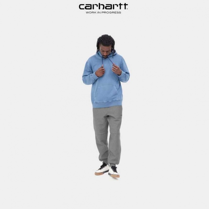 Carhartt Wip American Script Jogging Pant Dark Grey Heather | TH0001361