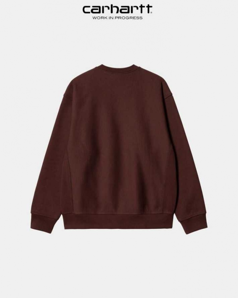 Carhartt Wip American Script Sweatshirt Ale | TH0000240