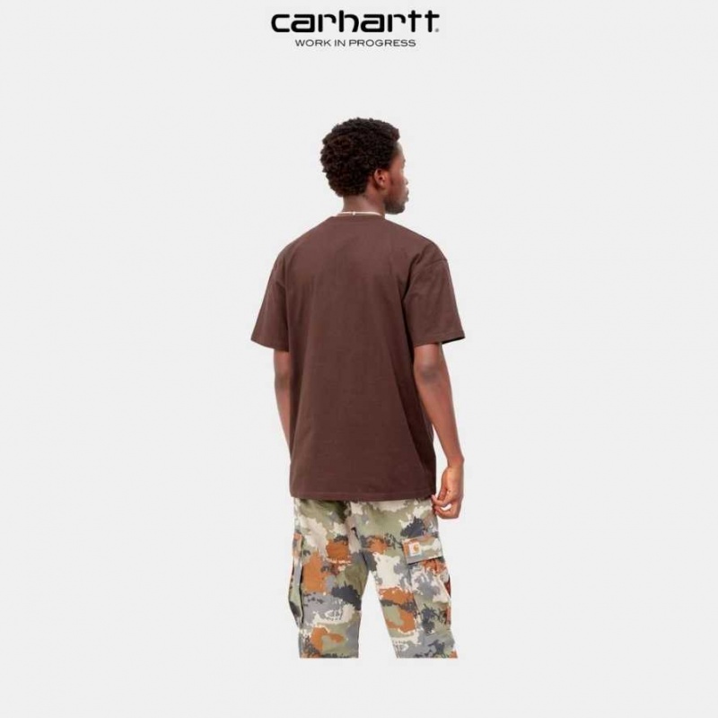 Carhartt Wip American Script T-Shirt Ale | TH0002098