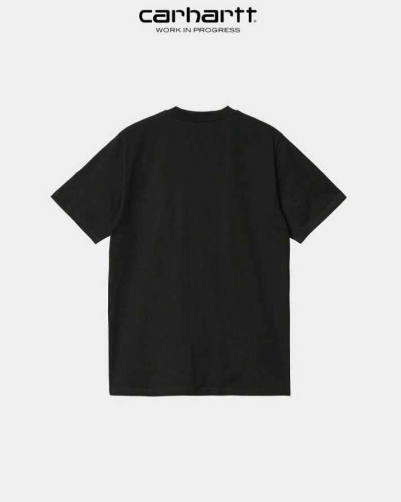 Carhartt Wip Appetite T-Shirt Black | TH0002103