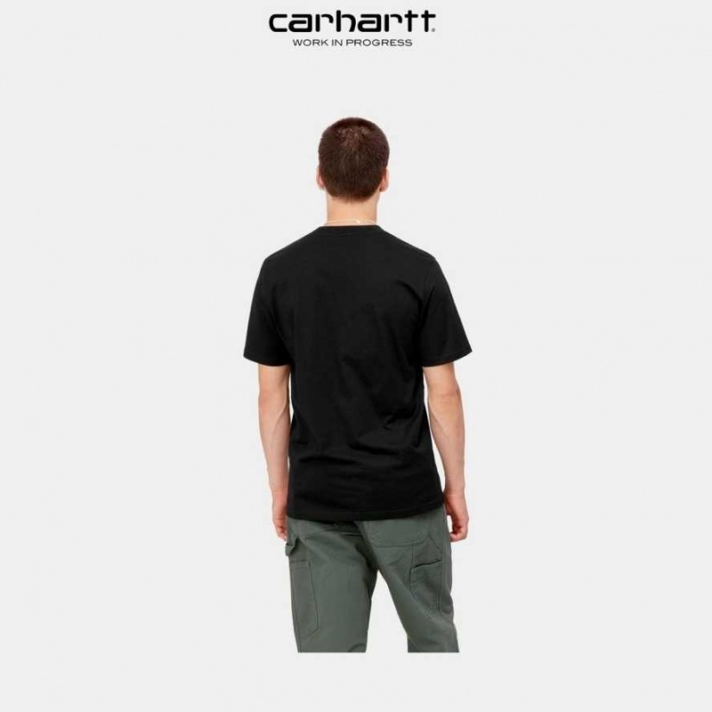 Carhartt Wip Appetite T-Shirt Black | TH0002103