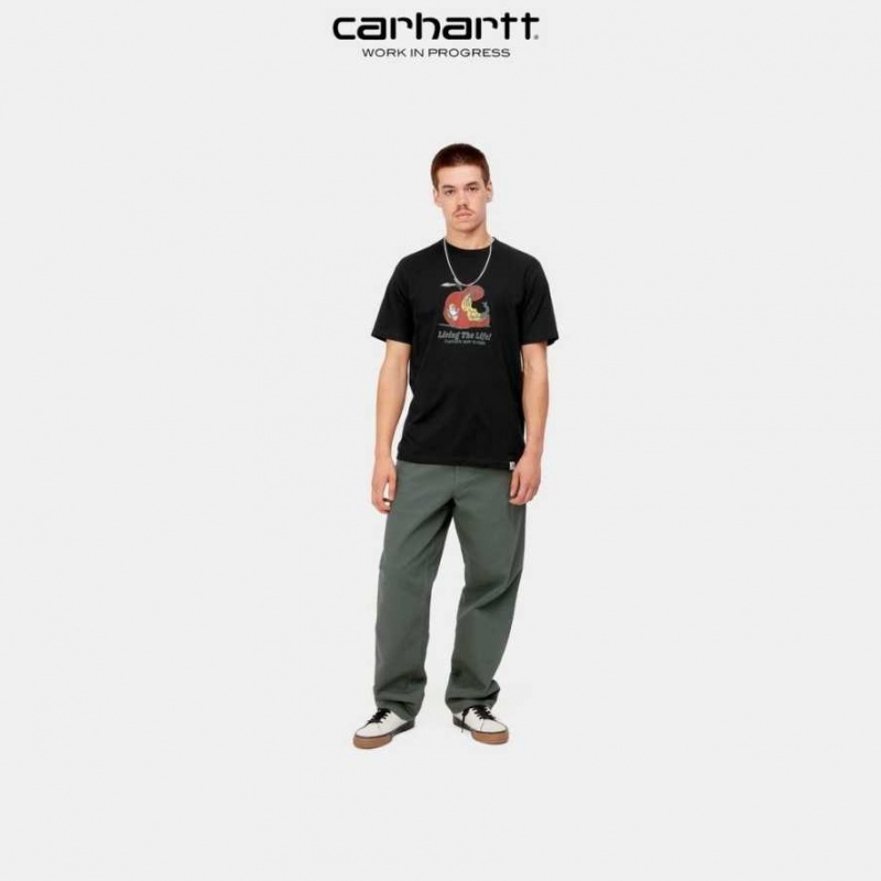 Carhartt Wip Appetite T-Shirt Black | TH0002103