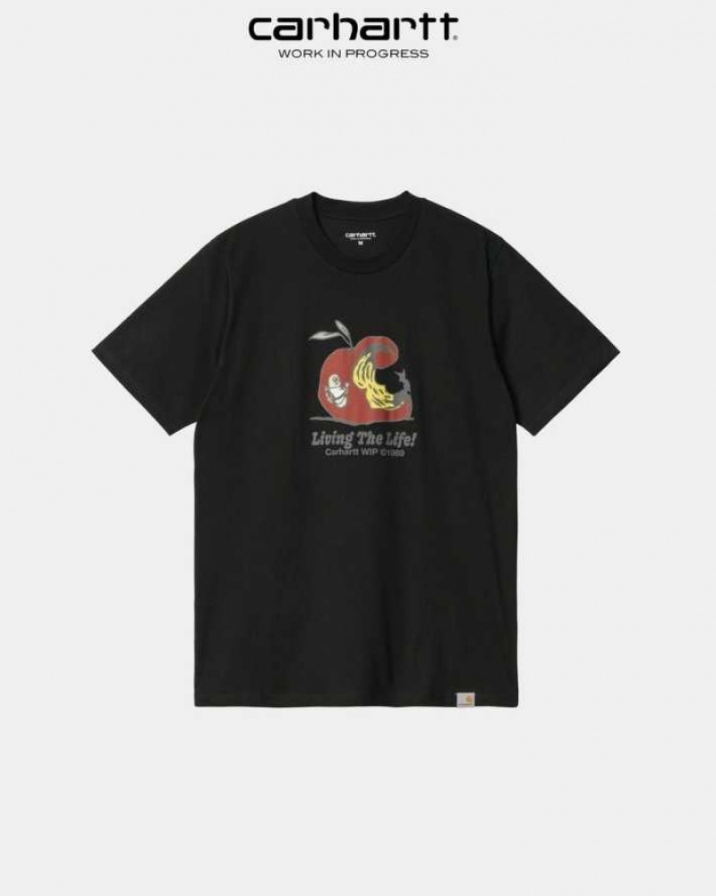 Carhartt Wip Appetite T-Shirt Black | TH0002103