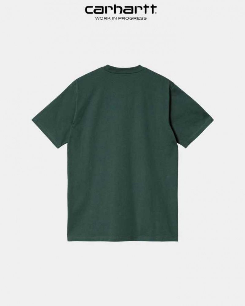 Carhartt Wip Appetite T-Shirt Juniper | TH0002102