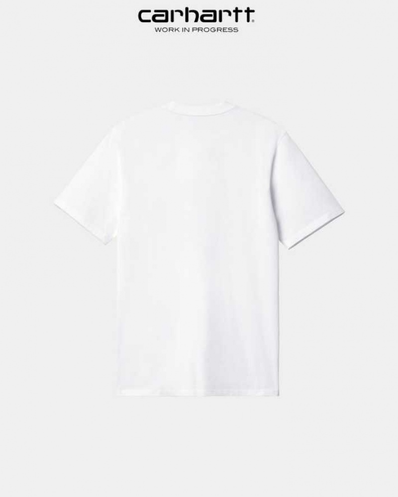 Carhartt Wip Appetite T-Shirt White | TH0002104