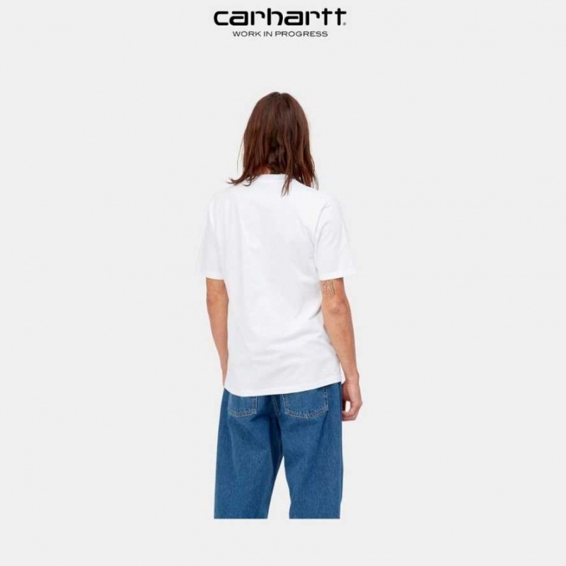 Carhartt Wip Appetite T-Shirt White | TH0002104