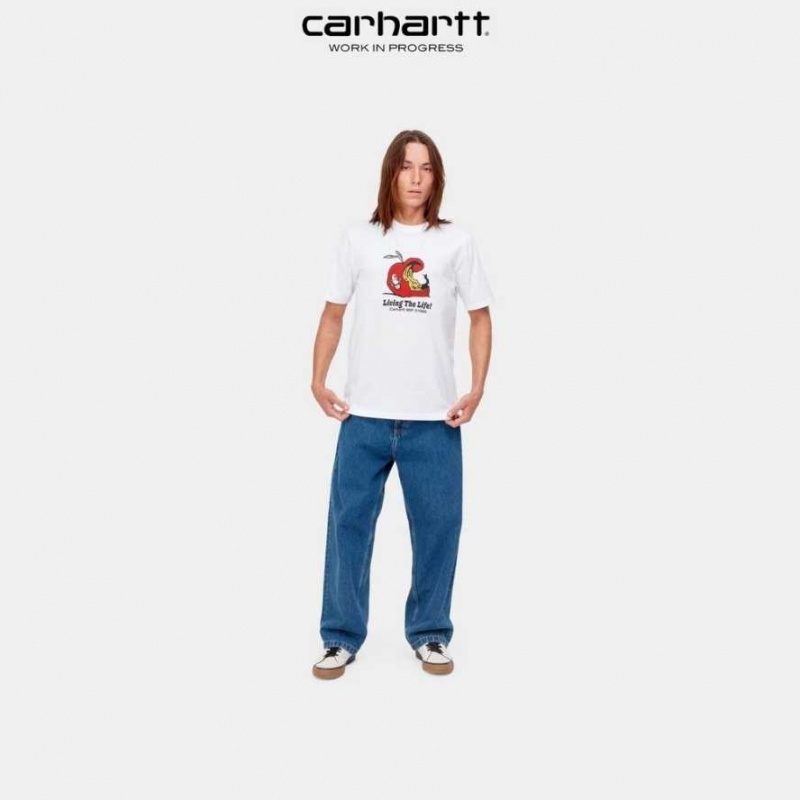 Carhartt Wip Appetite T-Shirt White | TH0002104