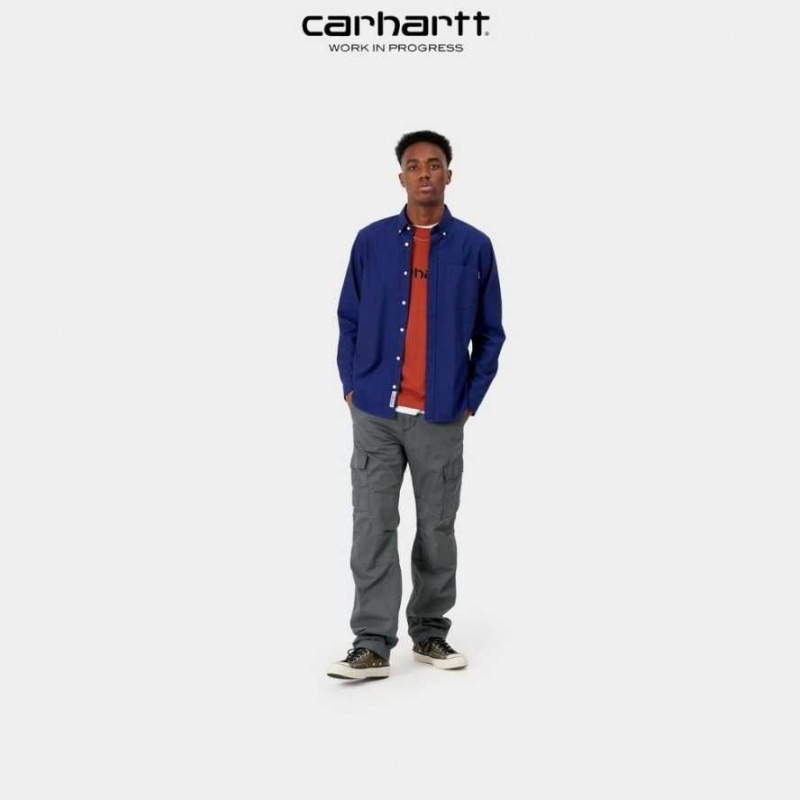 Carhartt Wip Aviation Pant Blacksmith | TH0001366