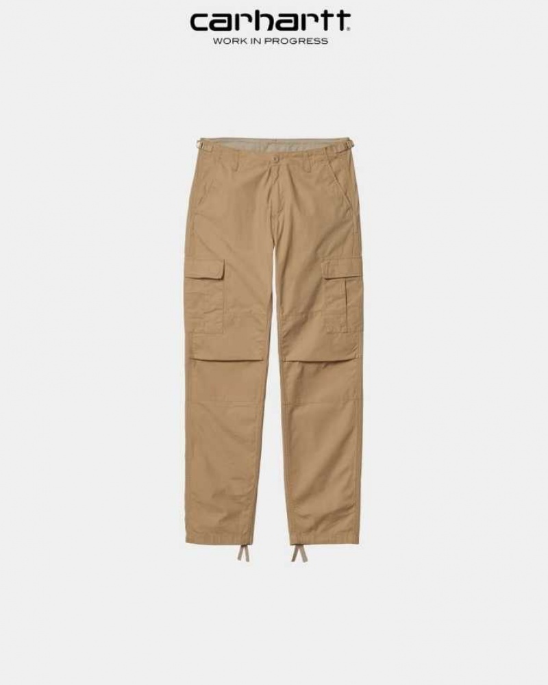 Carhartt Wip Aviation Pant Dusty Hamilton Brown | TH0001368