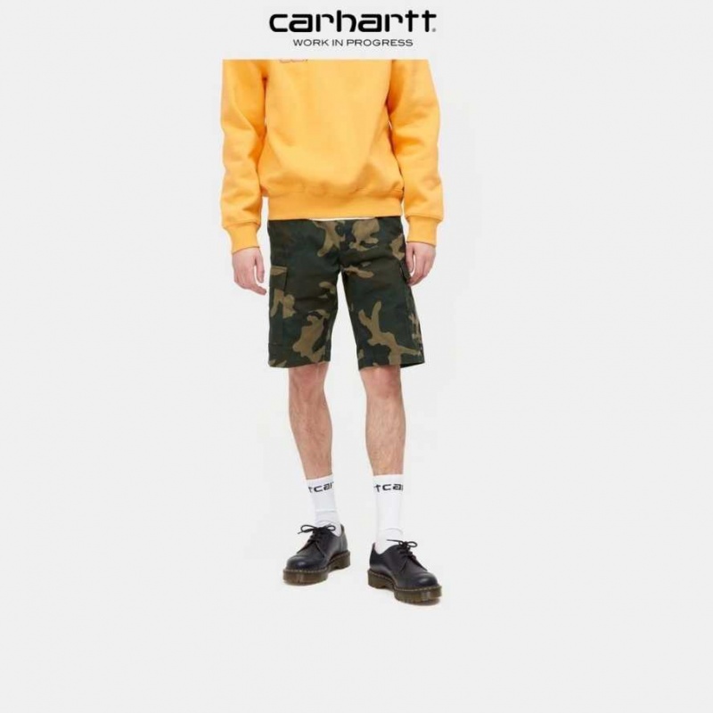 Carhartt Wip Aviation Short Laurel Camo | TH0001835