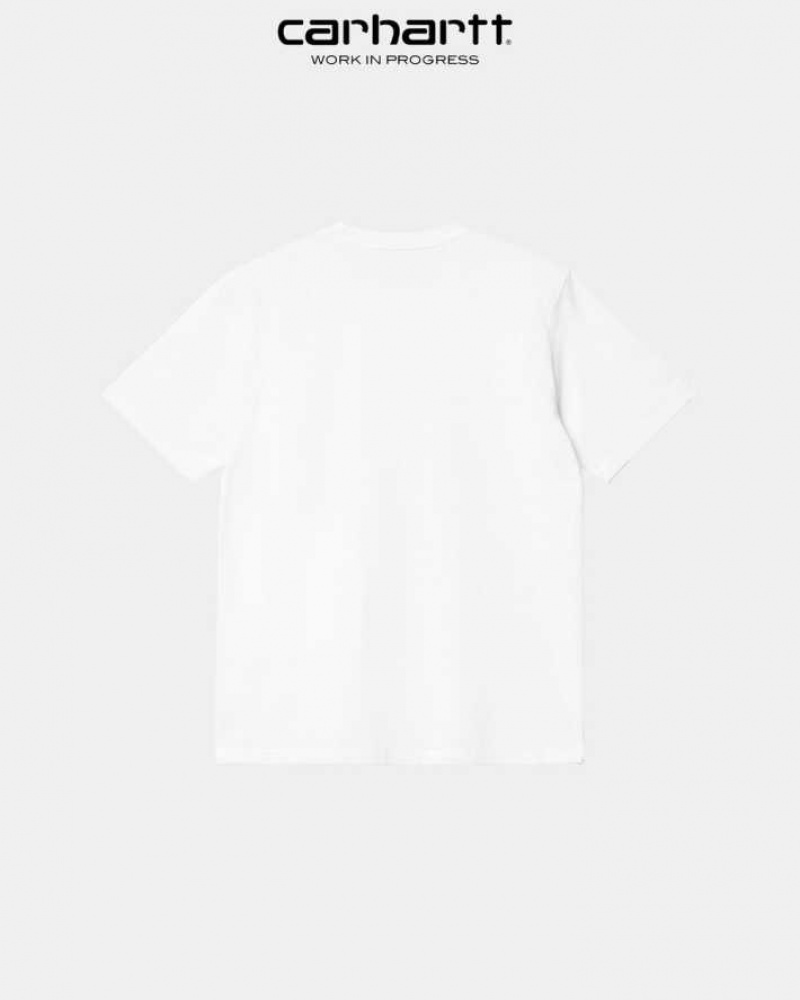 Carhartt Wip Base T-Shirt White | TH0002107