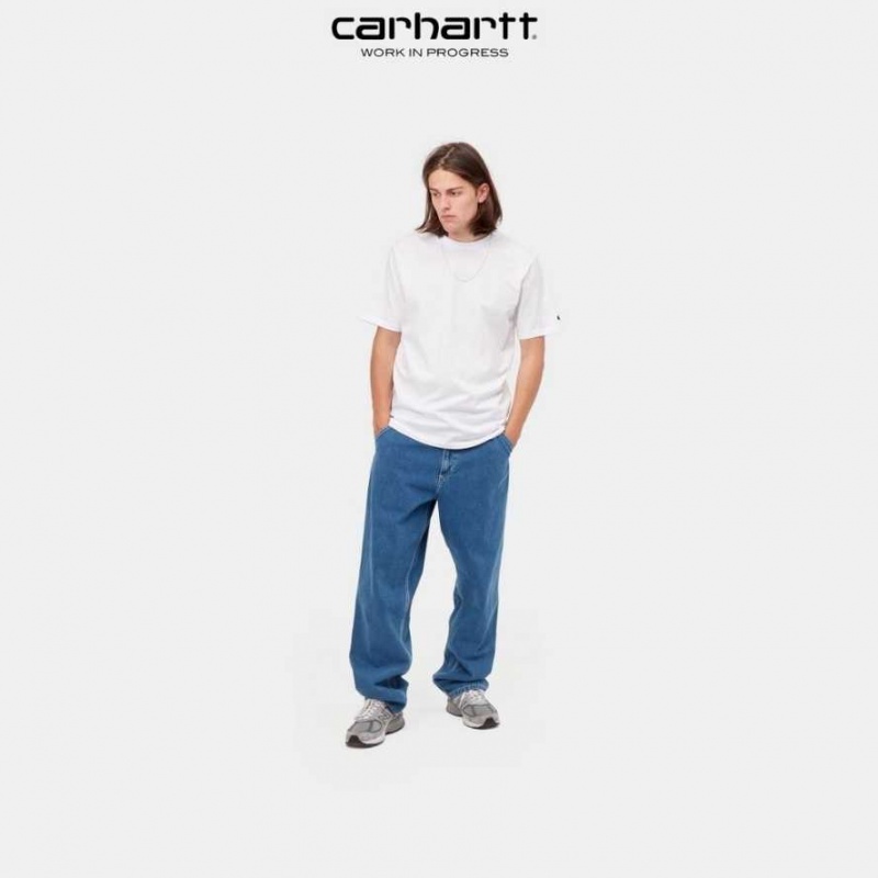 Carhartt Wip Base T-Shirt White | TH0002107