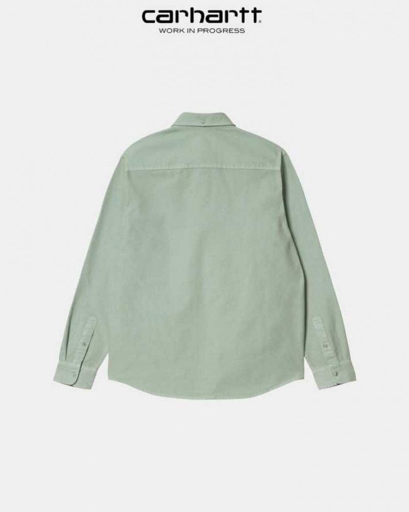 Carhartt Wip Bolton Shirt Misty Sage | TH0001781