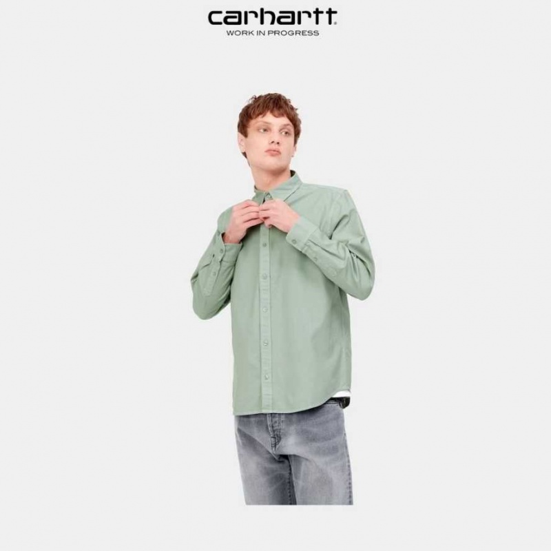 Carhartt Wip Bolton Shirt Misty Sage | TH0001781