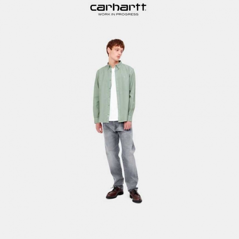 Carhartt Wip Bolton Shirt Misty Sage | TH0001781