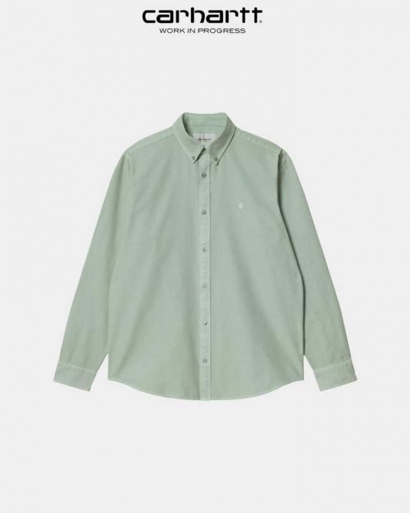 Carhartt Wip Bolton Shirt Misty Sage | TH0001781