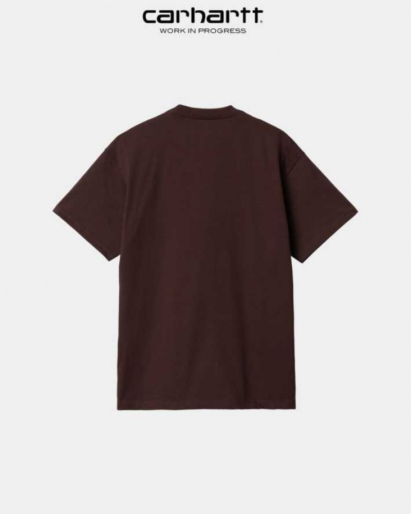 Carhartt Wip Bubble Script T-Shirt Ale | TH0002122