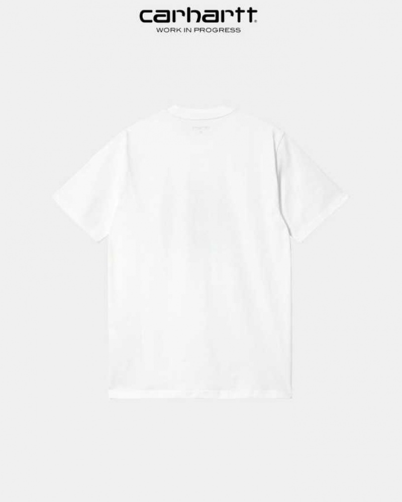 Carhartt Wip Cabin T-Shirt White | TH0002127