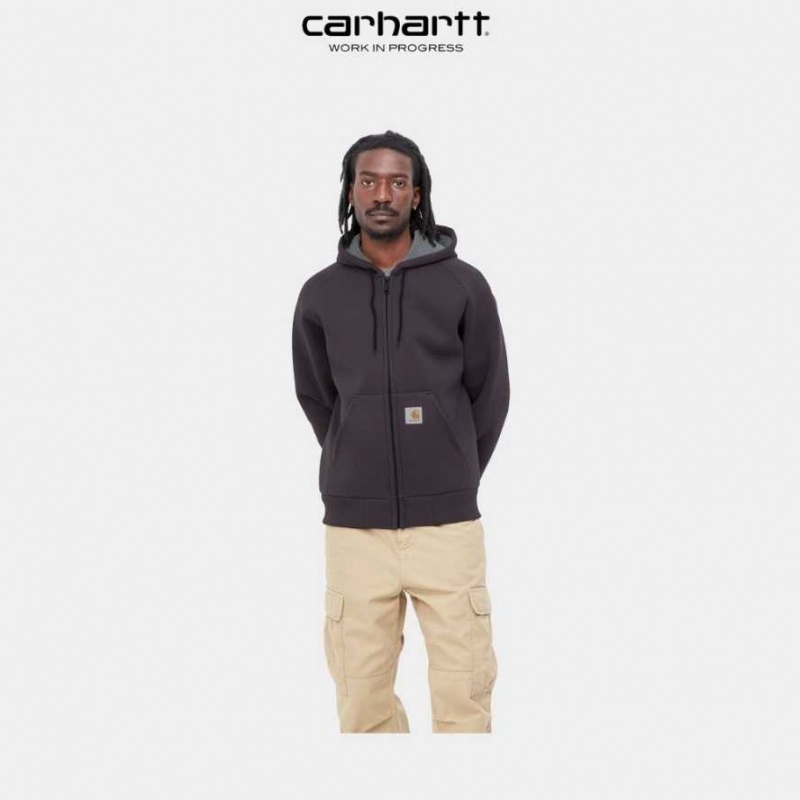 Carhartt Wip Car-Lux Hooded Jacket Artichoke | TH0000027