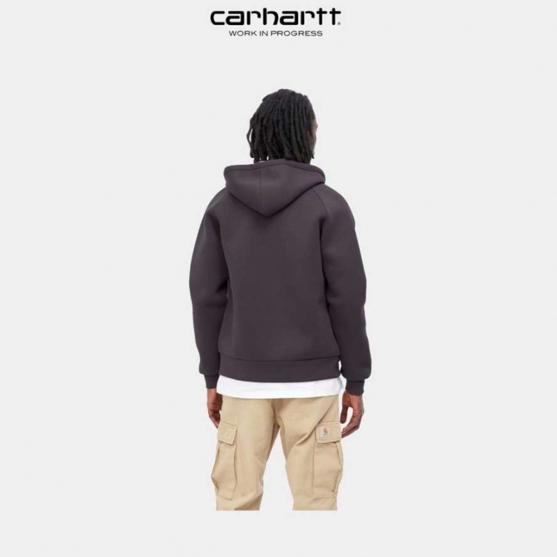 Carhartt Wip Car-Lux Hooded Jacket Artichoke | TH0000027