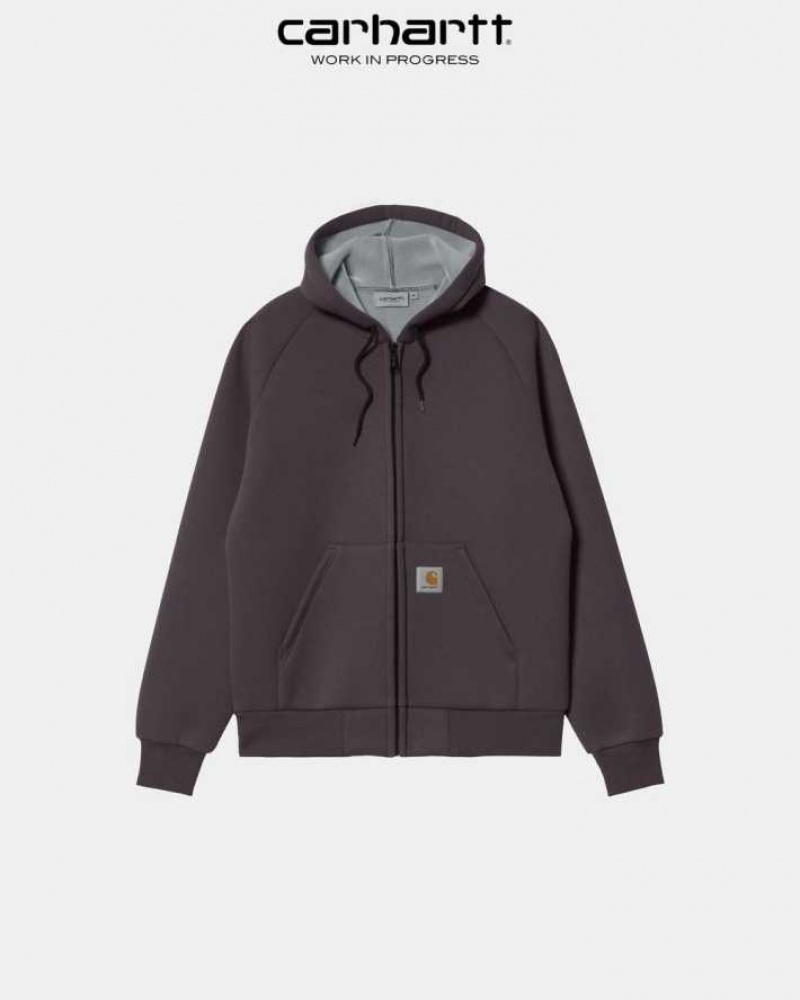 Carhartt Wip Car-Lux Hooded Jacket Artichoke | TH0000027