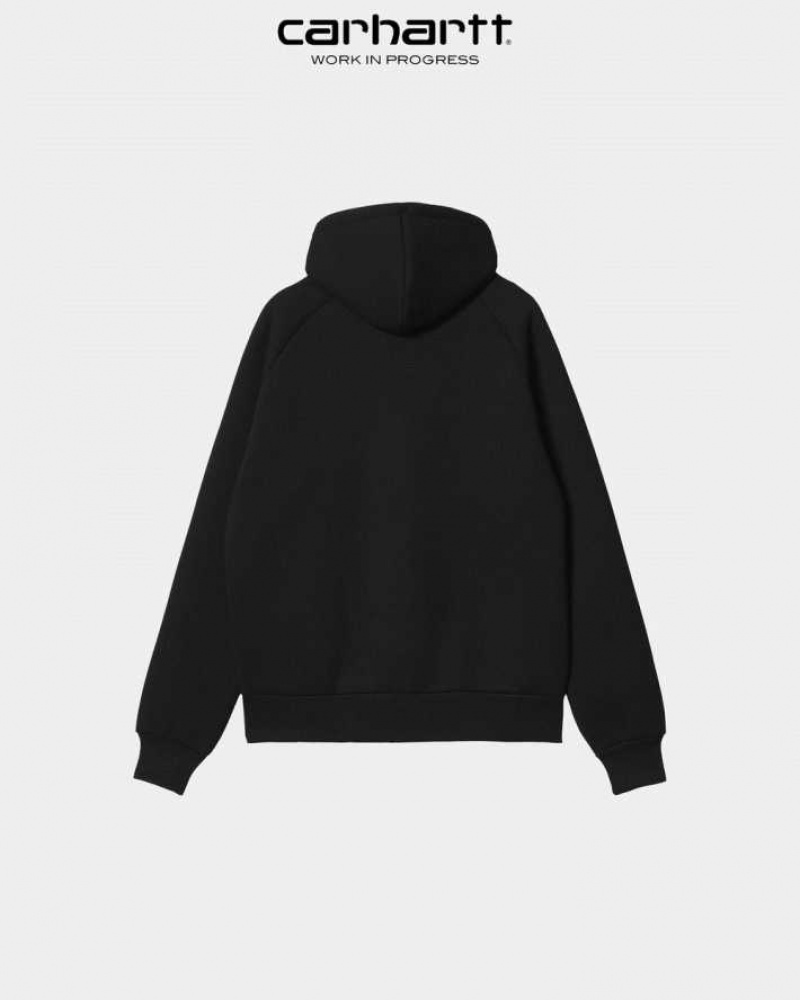 Carhartt Wip Car-Lux Hooded Jacket Black | TH0000029