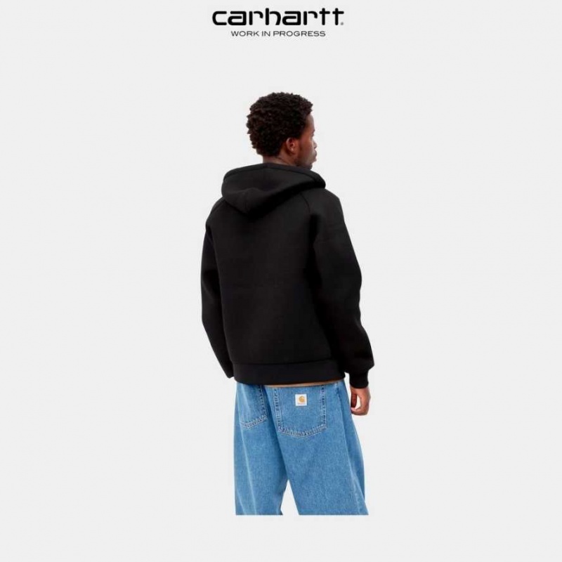 Carhartt Wip Car-Lux Hooded Jacket Black | TH0000029